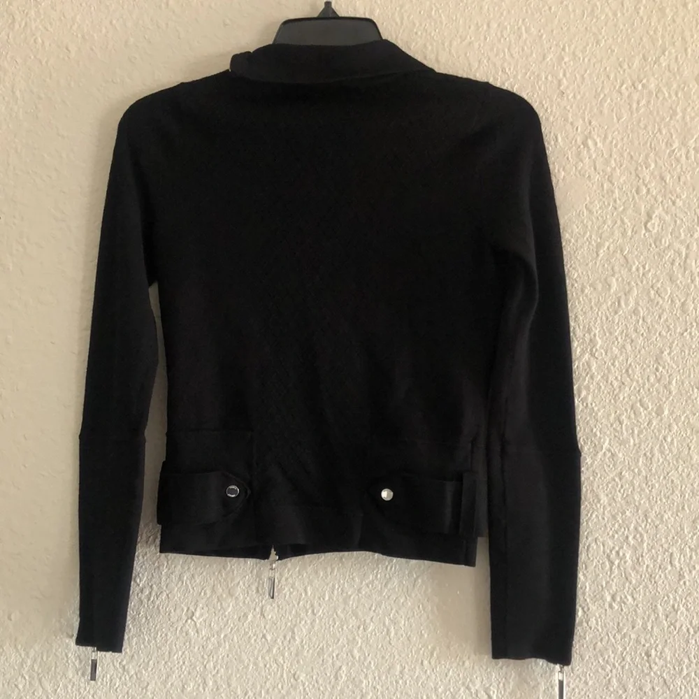 KAREN MILLEN ENGLAND BLACK JACKET/PREOWNED - Picture 11 of 17